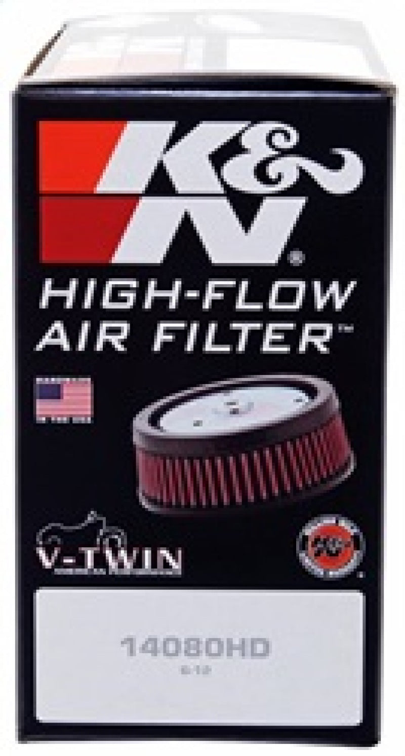 K&N Custom Air Filter Round 4.625in ID / 6in OD / 2.5in Height - Blais Performance Parts