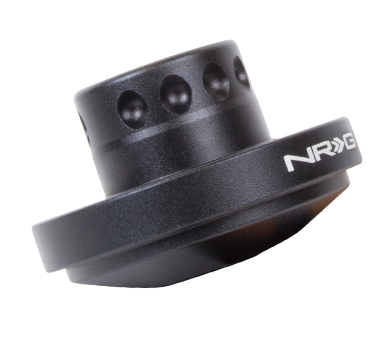 NRG Short Spline Adapter - Polaris RZR / Ranger (Secures w/OEM Lock Nut / Fits Quick Lock) - Black - Blais Performance Parts