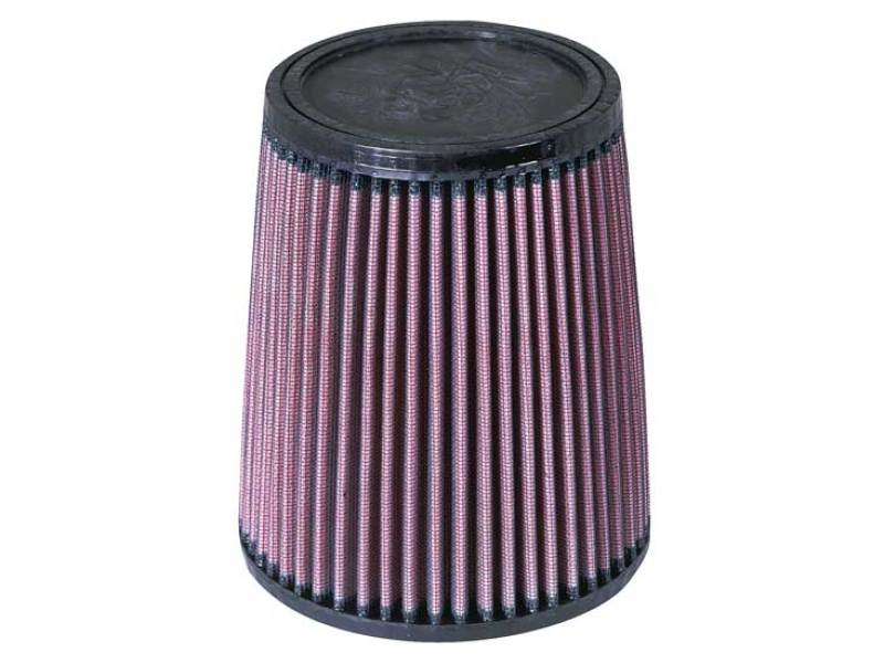 K&N Universal Rubber Filter 2.75in Flange ID x 5.875in Base OD x 4.75in Top OD x 7in Height - Blais Performance Parts