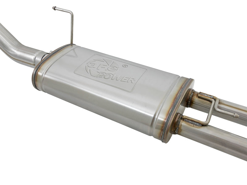 aFe MACHForce XP 2.5in Cat-Back Exhaust System w/ Black Tip Nissan Frontier 17-19 V8-5.6L - Blais Performance Parts