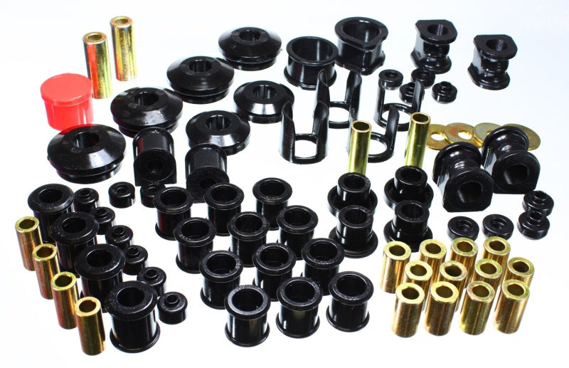 Energy Suspension 89-94 Nissan 240SX (S13) Black Hyper-Flex Master Bushing Set - Blais Performance Parts