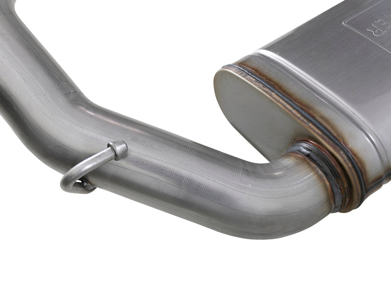 aFe MACH Force-Xp Hi-Tuck 3in 409 SS 18-20 Jeep Wrangler JL 2.0/3.6 Axle-Back Exhaust - Blais Performance Parts