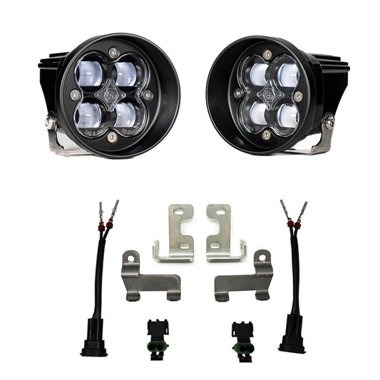 Baja Designs 12-21 Toyota Tacoma/Tundra/4Runner(Excl Limited) Squadron-R Fog Pocket Light Kit - Blais Performance Parts