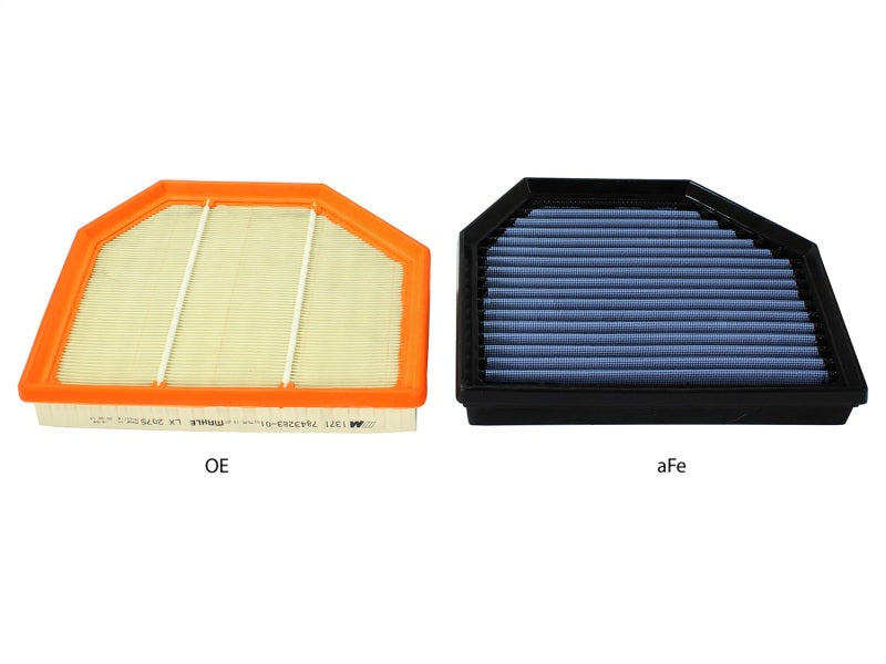 aFe MagnumFLOW OEM Replacement Air Filter PRO 5R 2015 BMW M3/M4 (F80/F82) 3.0L S55 (tt) Qty. 2 - Blais Performance Parts