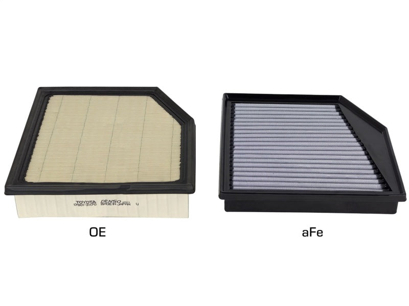 aFe MagnumFLOW OEM Replacement Air Filter PRO Dry S 14-15 Lexus IS 250/350 2.5L/3.5L V6 - Blais Performance Parts