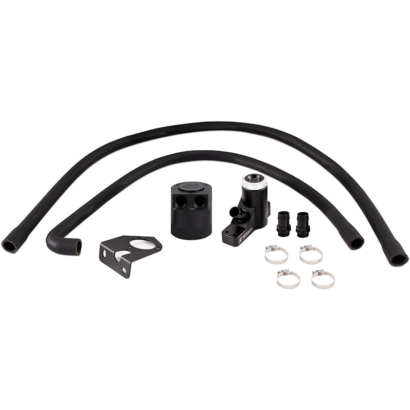 Mishimoto 2008-2010 Powerstroke Baffled Oil Catch Can Kit - Blais Performance Parts