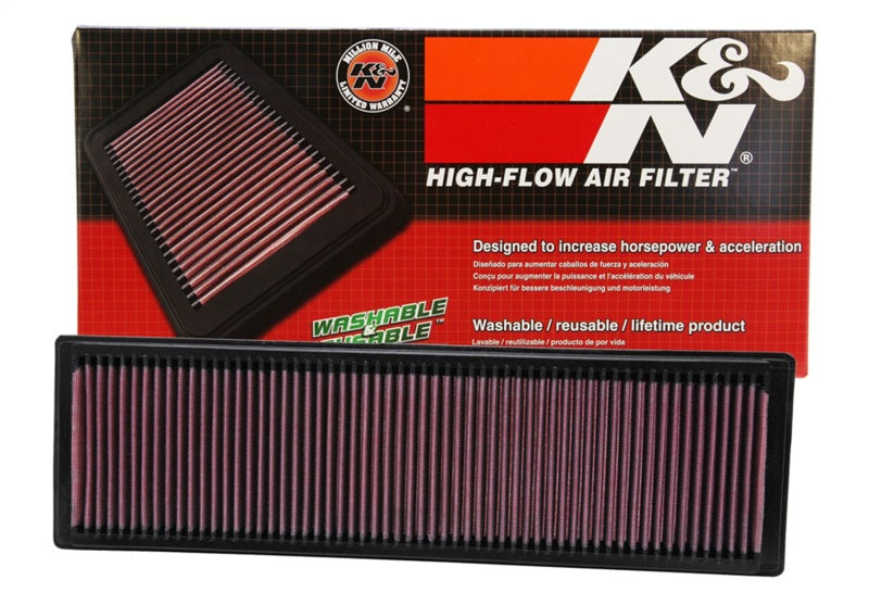 K&N Replacement Air Filter VOLKSWAGEN JETTA 2005-2010, RABBIT 2007-2009 2.5L L5 - Blais Performance Parts