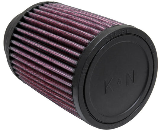 K&N Filter Universal Rubber Filter 2 3/4 inch 10 Degree Flange 4 inch OD 5 inch Height - Blais Performance Parts