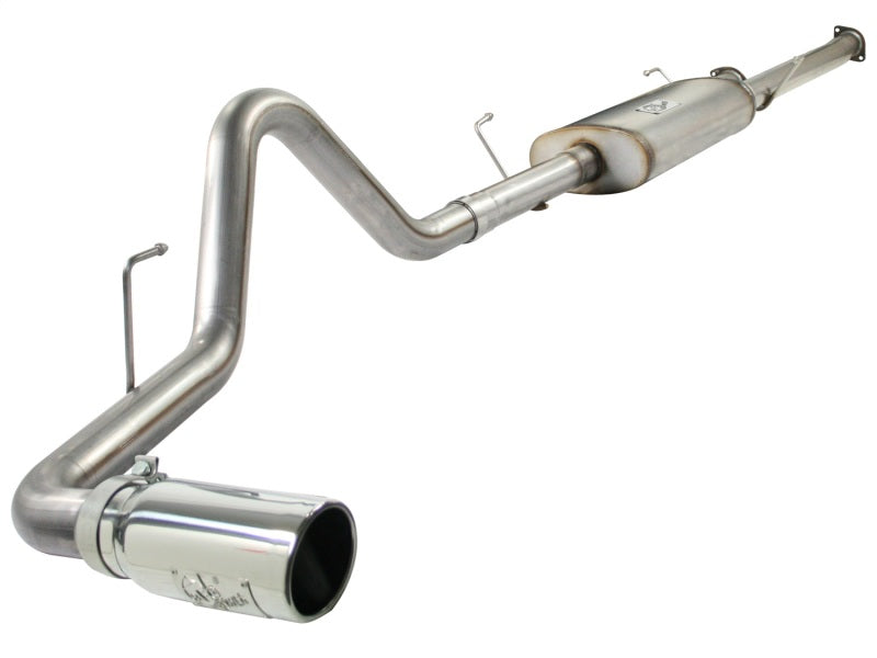 aFe MACHForce XP Exhausts Cat-Back SS-409 EXH CB Toyota Tundra 10-11 V8-5.7L 145.7 WB (pol tip) - Blais Performance Parts