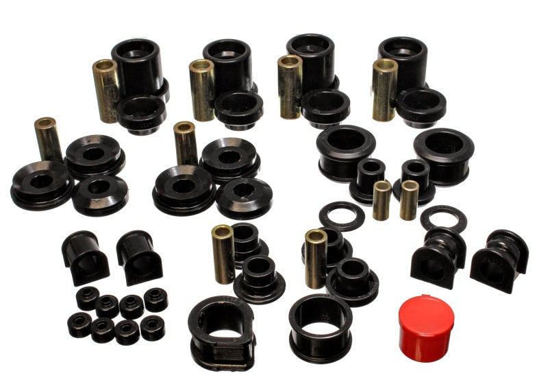 Energy Suspension 90-96 Nissan 300ZX Black Hyper-Flex Master Bushing Set (Sway bar end link bushings - Blais Performance Parts