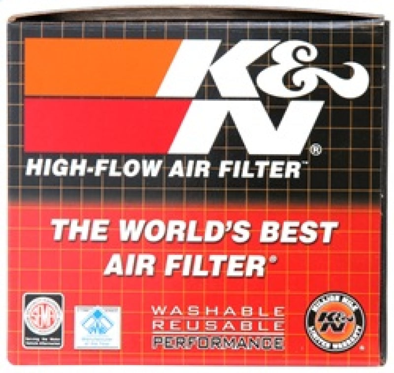 K&N Filter Universal Rubber Filter 2 inch Flange 3 1/8 inch Base, 2 inch Top, 3 inch Height - Blais Performance Parts