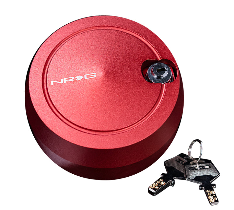 NRG Quick Lock V2 w/Free Spin - Red (Will Not Work w/Thin Version QR or Quick Tilt System) - Blais Performance Parts