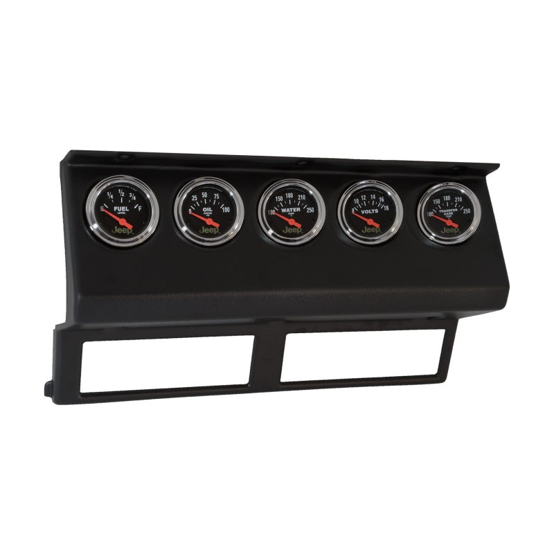 Autometer 87-96 Jeep Wrangler YJ 7pc Direct-Fit Dash Gauge Kit - Blais Performance Parts