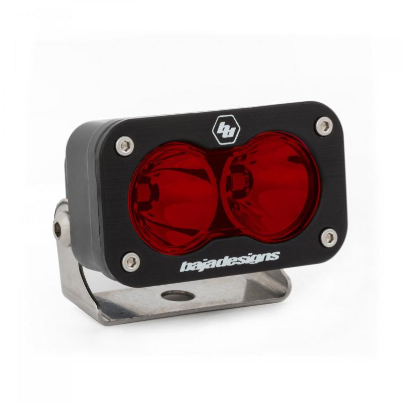 Baja Designs S2 Sport Spot Pattern LED Work Light - Red - Blais Performance Parts