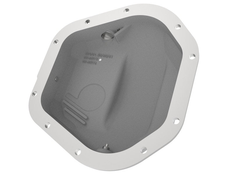 afe Front Differential Cover (Raw; Street Series); Ford Diesel Trucks 94.5-14 V8-7.3/6.0/6.4/6.7L - Blais Performance Parts