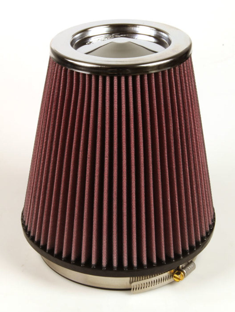 K&N Round Tapered Universal Air Filter 6 inch Flange 7 1/2 inch Base 5 inch Top 7 1/2 inch Height - Blais Performance Parts