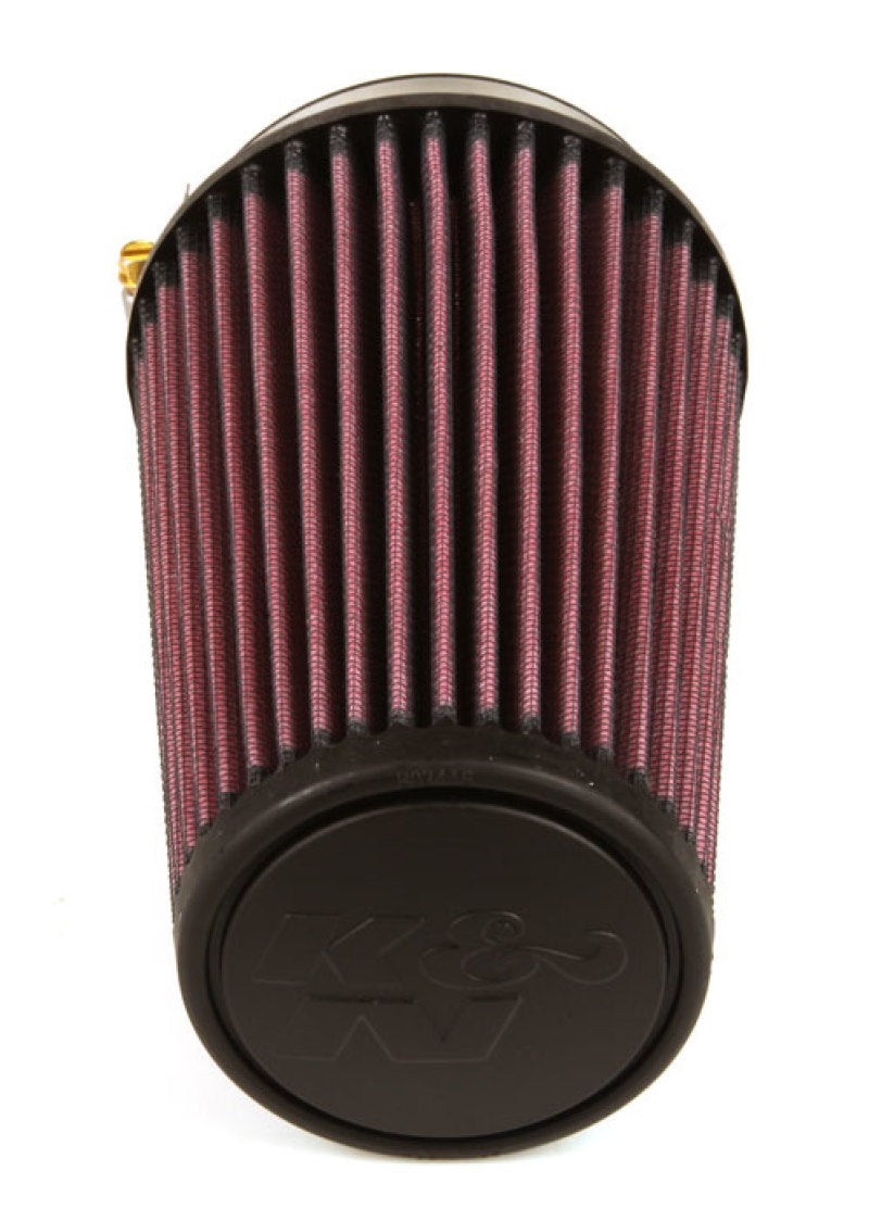 K&N Filter Universal Rubber Filter 3 1/2 inch Flange 4 5/8 inch Base 3 1/2 inch Top 7 inch Height - Blais Performance Parts