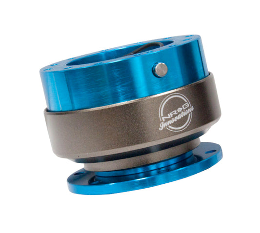 NRG Quick Release Gen 2.0 - New Blue Body / Titanium Chrome Ring - Blais Performance Parts