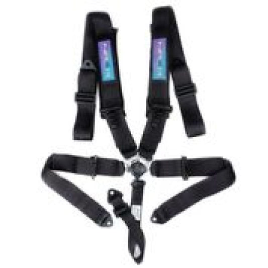 NRG 5PT 3in. Seat Belt Harness / Cam Lock - Black - Blais Performance Parts