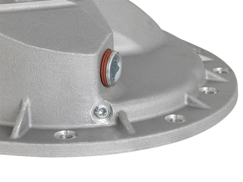 afe Front Differential Cover (Raw; Street Series); Dodge Diesel Trucks 03-12 L6-5.9/6.7L (td) - Blais Performance Parts