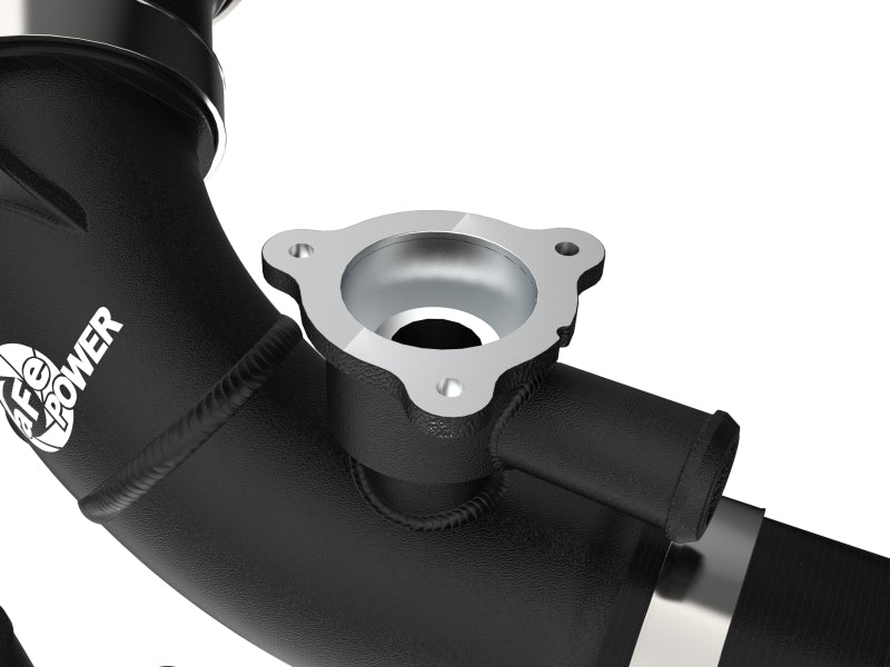 aFe 2022 Toyota Tundra V6-3.5L (tt) BladeRunner 2.5in Aluminum Hot Charge Pipe - Black - Blais Performance Parts