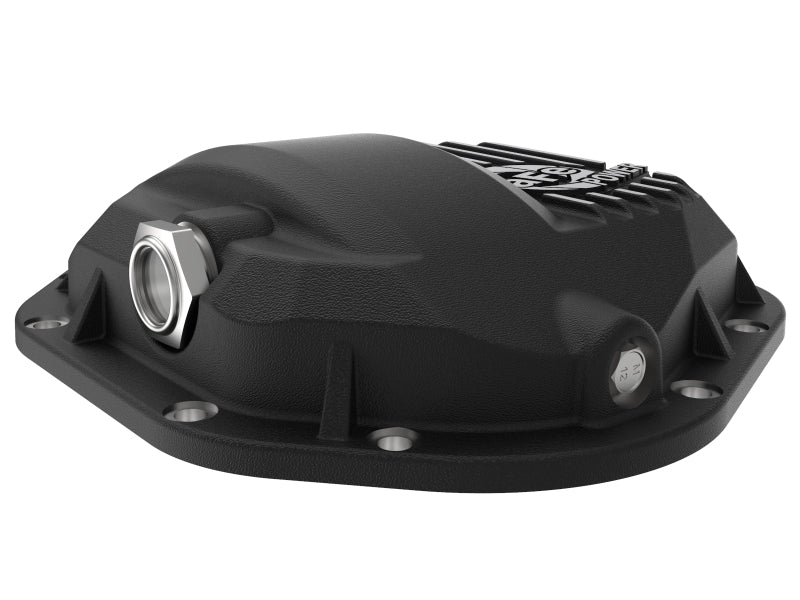 aFe Pro Series Dana 60 Front Differential Cover Black w/ Machined Fins 17-20 Ford Trucks (Dana 60) - Blais Performance Parts