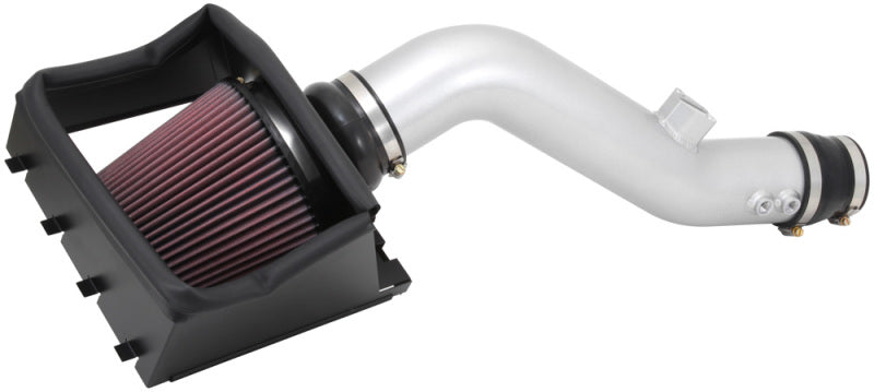 K&N 12-13 Ford F150 3.7L V6 Black High-Flow Performance Intake - Blais Performance Parts