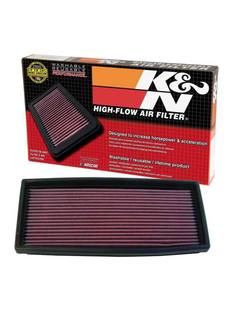 K&N 97-96 Ford 4.9L/5.0L / 87-97 5.8L/7.5L Drop In Air Filter - Blais Performance Parts