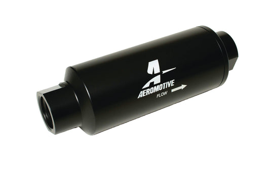 Aeromotive In-Line Filter - (AN-12 ORB) 10 Micron Microglass Element - Blais Performance Parts