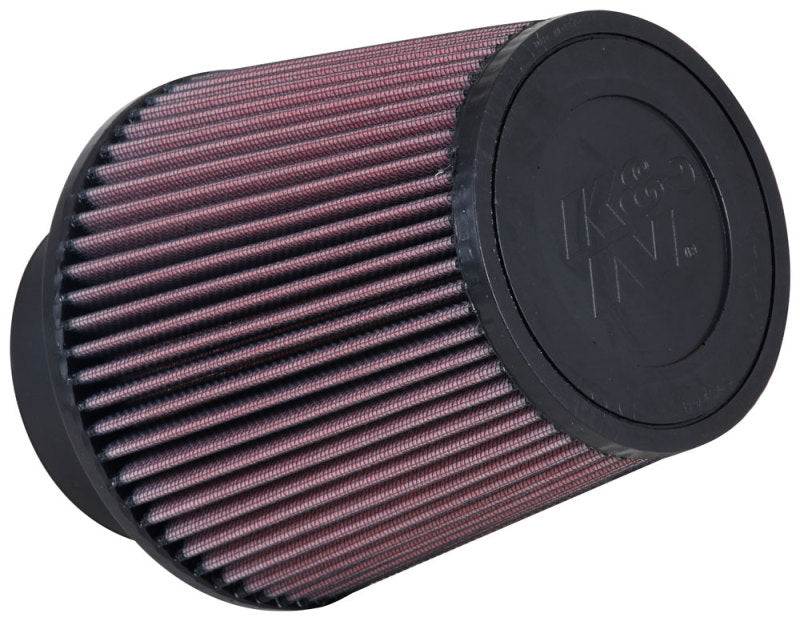 K&N Universal Rubber Filter 3 1/2inch ID FLG / 6inch Base / 4-5/8inch Top / 6inch Height - Blais Performance Parts