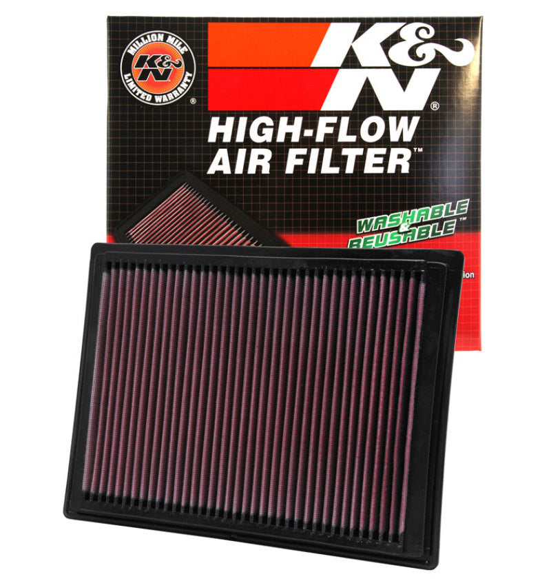 K&N 04-08 Ford F150 / 05-06 Expedition / 05-07 F250 SD / 05-06 Lincoln Navigator Drop In Air Filter - Blais Performance Parts