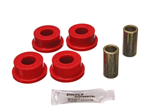 Energy Suspension 80-98 Ford F-250 4WD/F350 4WD Red Front Frame Shackle Bushing Set - Blais Performance Parts