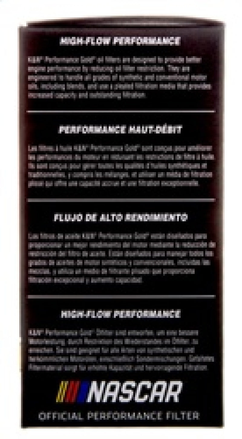 K&N Performance Oil Filter for 2019 Audi A3 2.0L - Blais Performance Parts