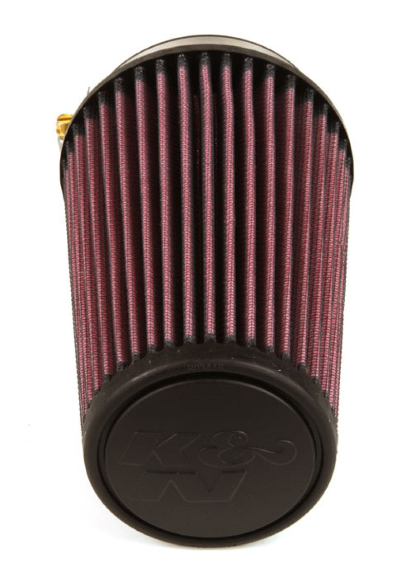 K&N Filter Universal Rubber Filter 3 1/2 inch Flange 4 5/8 inch Base 3 1/2 inch Top 7 inch Height - Blais Performance Parts