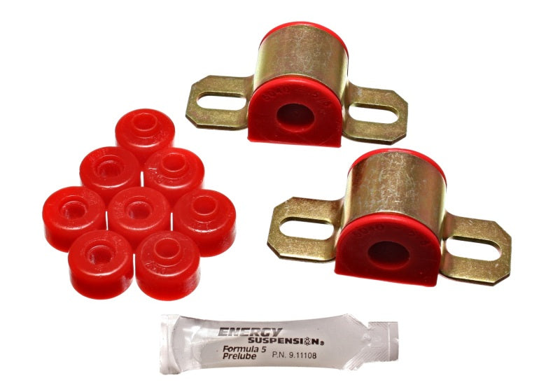 Energy Suspension 95-98 Nissan 240SX (S14) Red 16mm Rear Sway Bar Frame Bushings (Sway bar end link - Blais Performance Parts