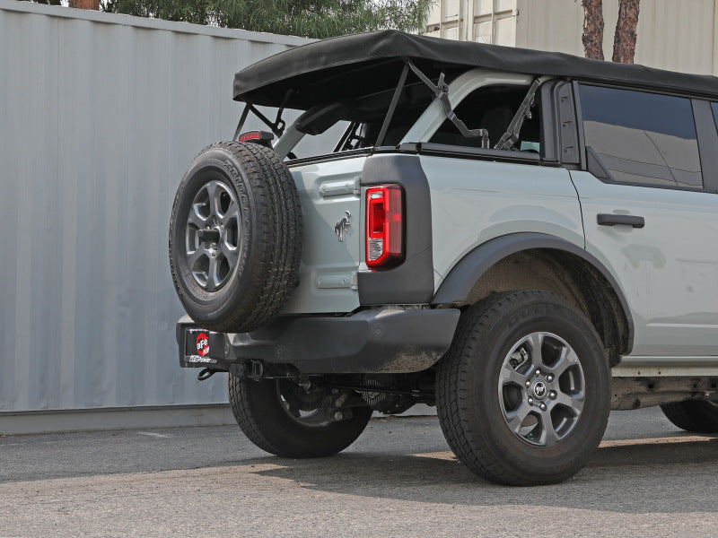 aFe Apollo GT Series 3in 409SS Cat-Back Ford Bronco 2021 L4 2.3L/V6 2.7L - Polished - Blais Performance Parts