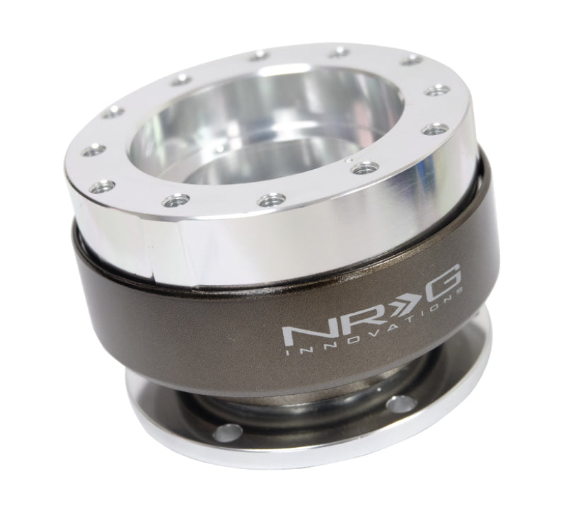 NRG Quick Release Gen 2.0 - Silver Body / Chrome Ring SFI Spec 42.1 - Blais Performance Parts