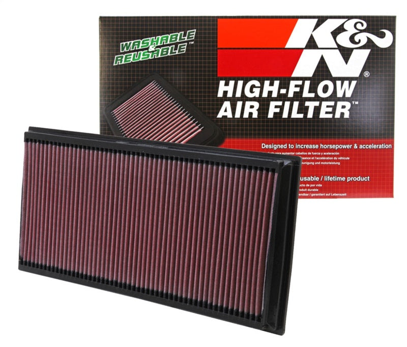 K&N 06-09 L.R. Range Rover / 02-10 VW Touareg / 02-09 Porche Cayenne Drop In Air Filter - Blais Performance Parts