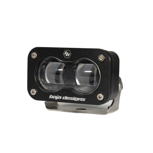 Baja Designs Universal S2 SAE Spot LED (Pair) - Clear - Blais Performance Parts