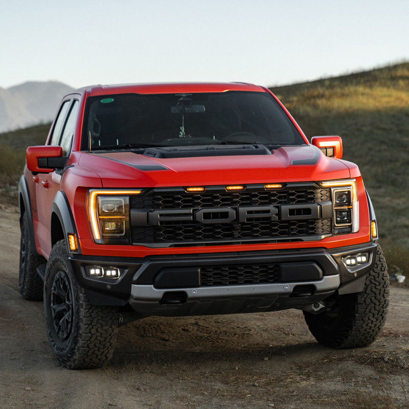 Baja Designs 21-22 Ford F-150 Raptor S2 SAE Dual Fog Pocket Light Kit - Clear - Blais Performance Parts