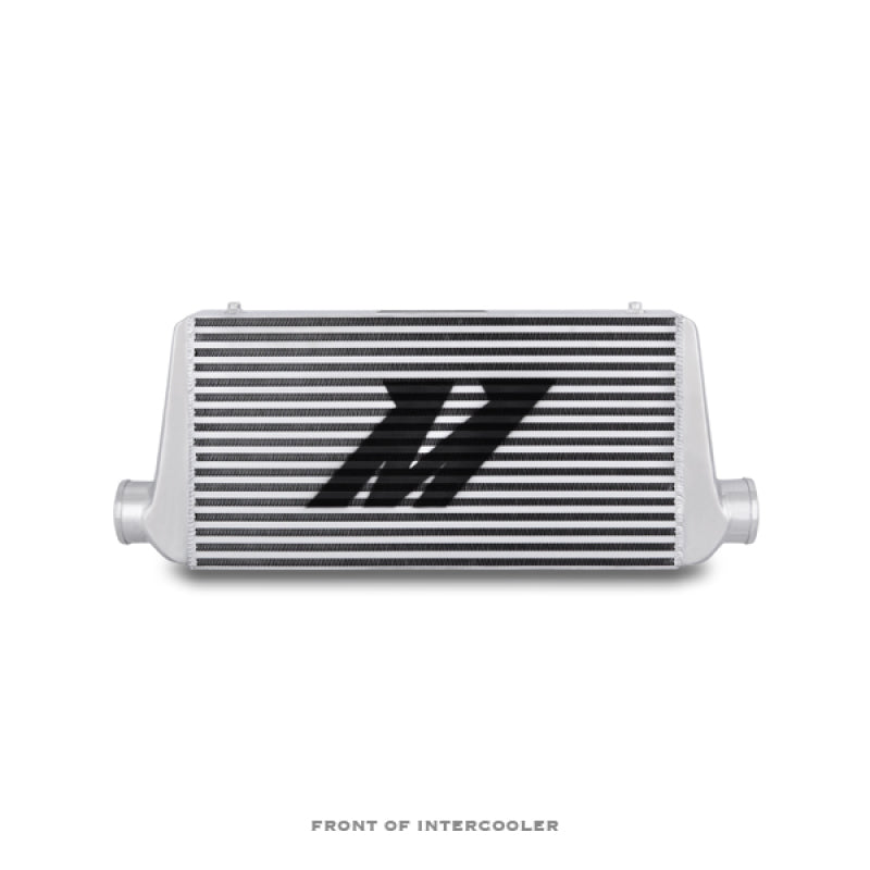 Mishimoto Universal Silver R Line Intercooler Overall Size: 31x12x4 Core Size: 24x12x4 Inlet / Outle - Blais Performance Parts