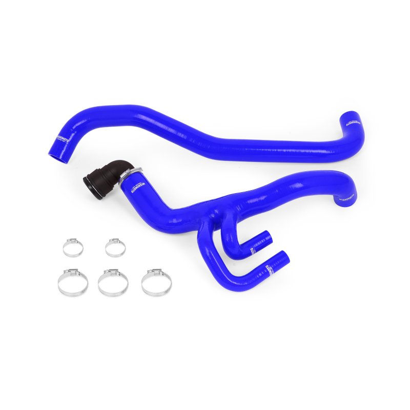 Mishimoto 10-14 Ford F-150 Raptor 6.2L V8 Blue Silicone Radiator Hose Kit - Blais Performance Parts