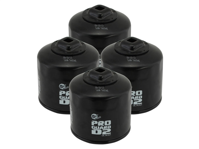 aFe Pro GUARD D2 Oil Filter 13-17 Scion FR-S / Subaru BRZ H4-2.0L (4 Pack) - Blais Performance Parts