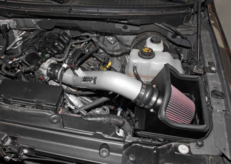 K&N 12-13 Ford F150 3.7L V6 Black High-Flow Performance Intake - Blais Performance Parts