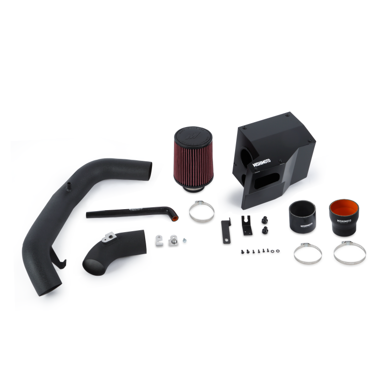 Mishimoto 13-16 Ford Focus ST 2.0L Performance Air Intake Kit - Wrinkle Black - Blais Performance Parts