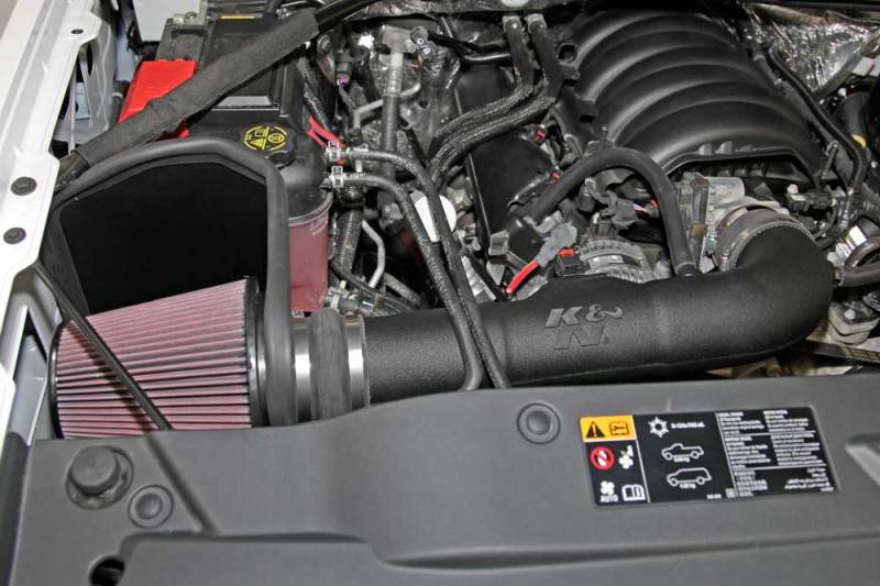 K&N 63 Series Aircharger Performance Intake Kit Chevy/GMC 14-15 Silverado/Sierra 1500 5.3L/6.2L V8 - Blais Performance Parts