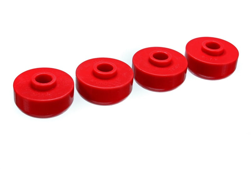 Energy Suspension 63-82 Chevrolet Corvette Red Rear Leaf Spring Bushing Set - Blais Performance Parts