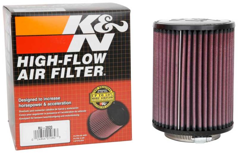 K&N Filter 3 inch Flange 5 inch OD 6 1/2 inch Height - Blais Performance Parts