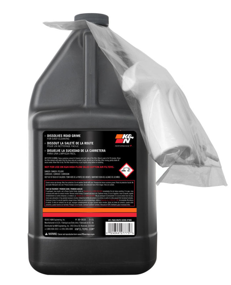 K&N 1 Gallon Heavy Duty DryFlow Cleaner - Blais Performance Parts