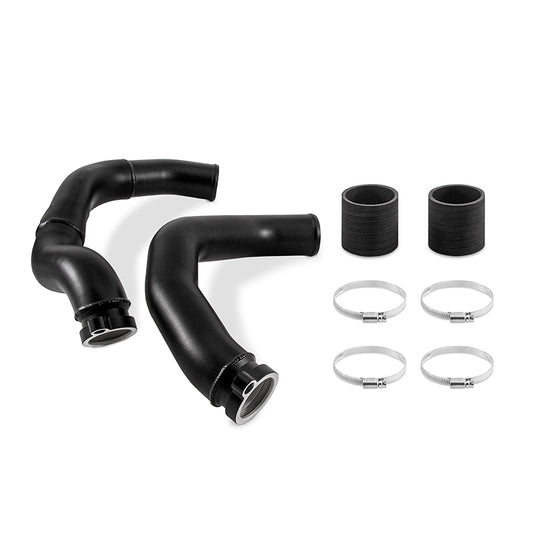 Mishimoto 2015+ BMW F8X M3/M4 Charge Pipe Kit - Wrinkle Black - Blais Performance Parts